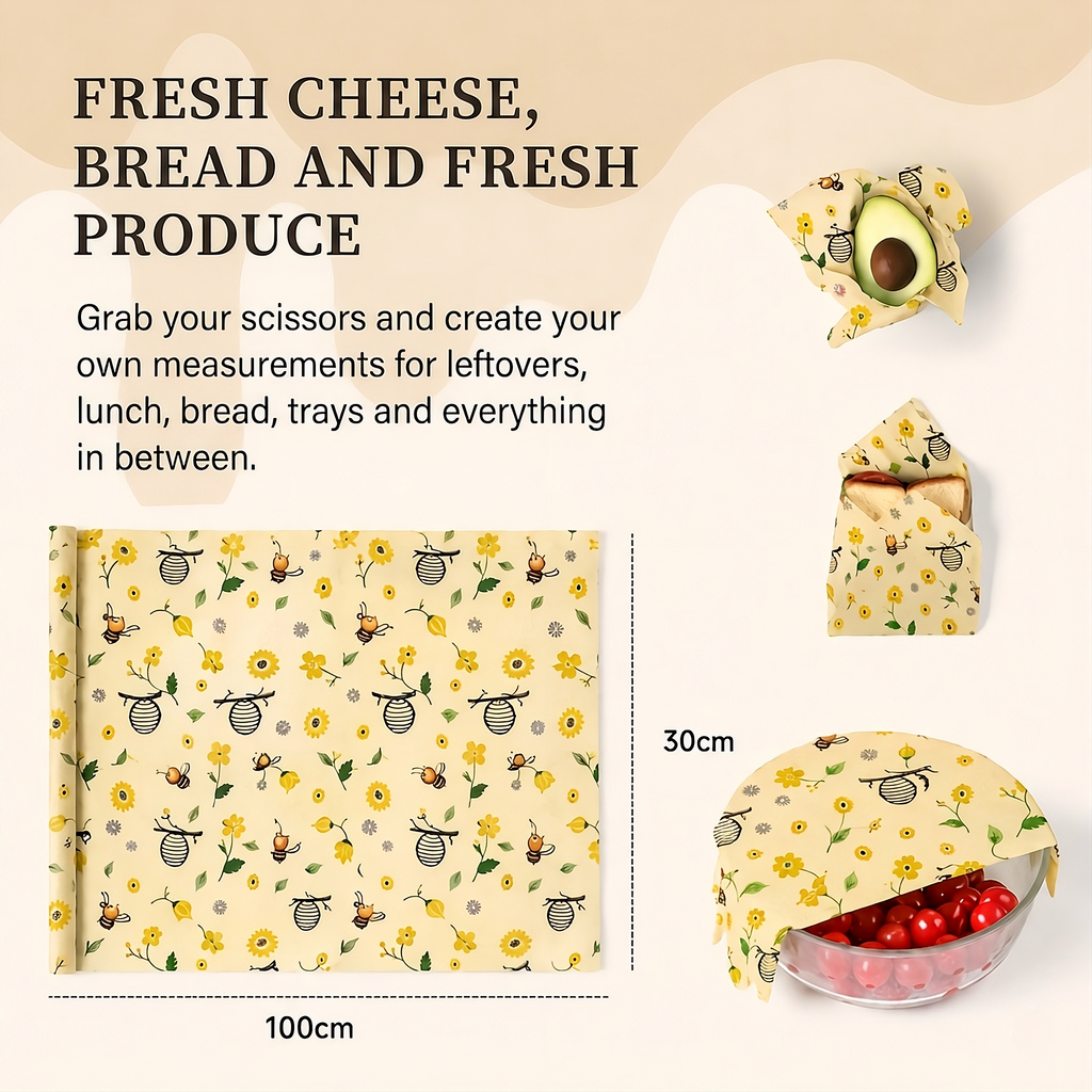 Reusable Beeswax Food Wrap