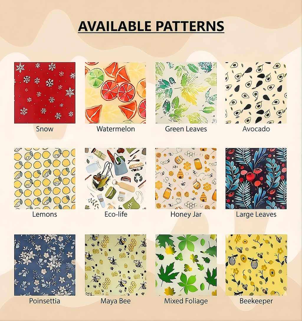 Reusable Beeswax Food Wrap