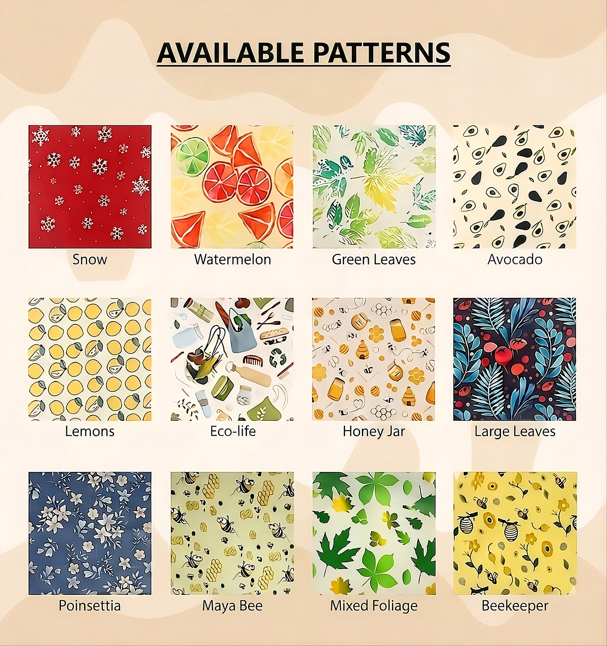 Reusable Beeswax Food Wrap